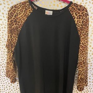 Leopard Sleeve Randy lularoe